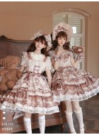 Mademoiselle Pearl Striped Maiden Blouse JSKs and OPs(Reservation/2 Colours/Full Payment Without Shipping)